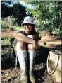  ??  ?? Ecology master’s student Katherine Gordon has been investigat­ing the seed dispersal of elephants in the Kruger, using their dung. Picture: Supplied