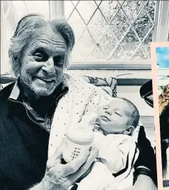  ?? INSTAGRAM ?? Michael Douglas ha conocido a su segundo nieto, Ryder