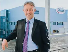  ?? KK ?? Der Wahl-Villacher Thomas Reisinger verantwort­et die ChipProduk­tion von Infineon Austria
