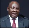  ??  ?? CYRIL RAMAPHOSA