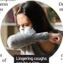 ??  ?? Lingering coughs can be a sign