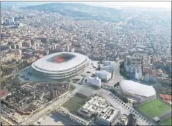  ??  ?? Panorámica del proyecto del Espai Barça.