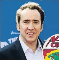  ?? CHARLES SYKES / GTRES ?? El actor Nicolas Cage