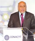  ??  ?? El titular del Conacyt, Enrique Cabrero Mendoza.