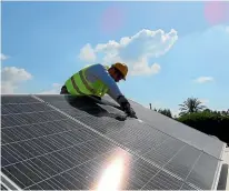  ??  ?? Iron, Colorsteel, concrete, or clay tile roofs are more likely to be able to accommodat­e solar panels.