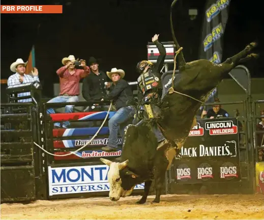  ?? PHOTOS: CONTRIBUTE­D ?? TOP FORM: Montana, USA, bull rider Matt Triplett has confirmed he will be heading to the Cairns Invitation­al.