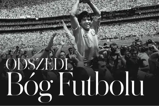  ?? FOT. AP ?? •
Meksyk, stadion Azteca, 29 czerwca 1986 r. Diego Maradona wznosi puchar za zdobyte przez Argentynę mistrzostw­o świata