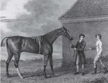  ??  ?? 0 The famous race horse Eclipse was foaled during an eclipse on this day in 1764. He was unbeaten in 26 outings.