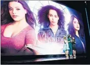  ?? Timothy Kuratek CW ?? “CHARMED,” with Sarah Jeffery, left, Madeleine Mantock and Melonie Diaz, is part of Sunday plans.