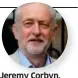  ??  ?? Jeremy Corbyn.