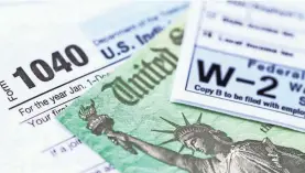  ?? GETTY IMAGES ?? A stimulus check may affect your taxes even if you didn’t get one.