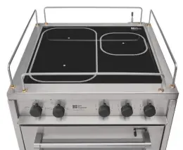  ??  ?? The Oceanchef is thought to be the first gimballing electric cooker with induction hobs designed for the marine market