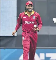  ?? AFP file ?? West Indies’ explosive batsman Chris Gayle will be among some of the big names to feature in the UAE T20x. —