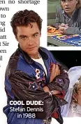  ?? ?? COOL DUDE: Stefan Dennis in 1988