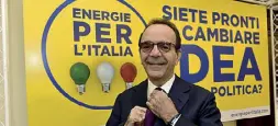  ?? (LaPresse) ?? Stefano Parisi è il candidato del centrodest­ra