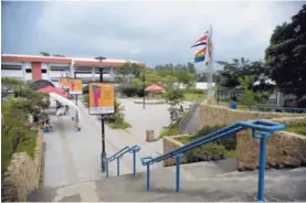  ?? DIANA MÉNDEZ ?? Esta es la plaza que se renovaría dentro de la Universida­d Nacional, en Heredia, por un monto de $14,5 millones.