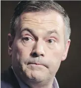 ?? JEFF McINTOSH AND JASON FRANSON, THE CANADIAN PRESS ?? Opposition United Conservati­ve Leader Jason Kenney locked horns with Premier Rachel Notley.
