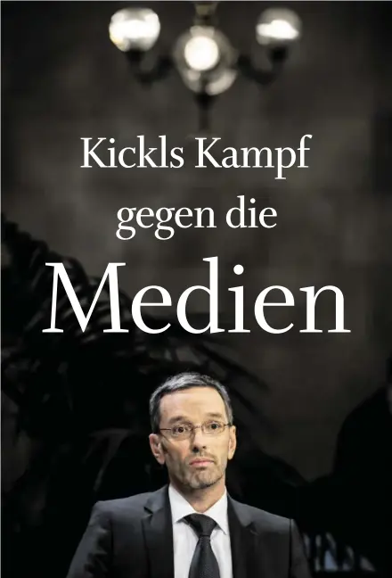  ?? BILD: SN/CHRISTIAN MÜLLER / PICTUREDES­K. ?? Innenminis­ter Herbert Kickl (FPÖ) gerät zunehmend unter Druck.