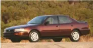  ??  ?? The third iteration of the Camry got a six-inch boost in overall length. > 1992-1996