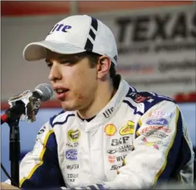  ?? RALPH LAUER — THE ASSOCIATED PRESS ?? Team owner Roger Penske backed Brad Keselowski’s aggressive driving style after the driver and Jeff Gordon engaged in a brawl after the AAA Texas 500Sunday.