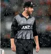  ??  ?? New Zealand captain Kane Williamson has a mild hamstring strain.