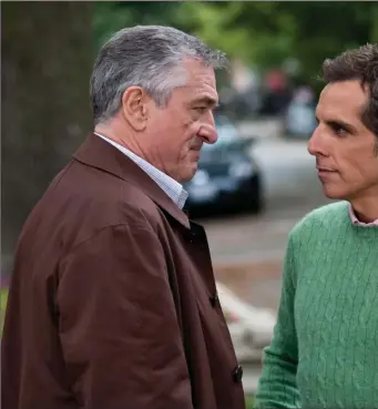  ?? ?? Robert De Niro and Ben Stiller star in Meet The Parents. It’s on Friday on 5Star at 11.25pm