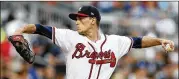  ?? MIKE ZARRILLI / GETTY IMAGES ?? Pitcher Max Fried could make spot starts, become a sixth starter or provide innings out of the bullpen if the Braves call him up in September.