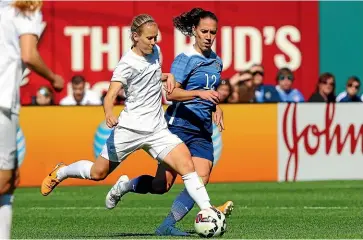  ?? GETTY IMAGES ?? Former Football Ferns midfielder Katie Duncan is one 28 domestic-based players selected for a training camp in Auckland later this week.