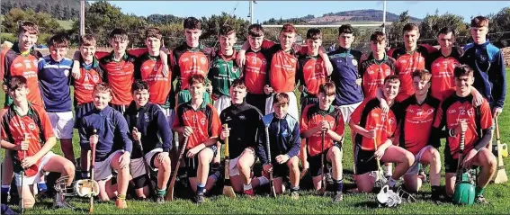  ??  ?? The St Kevin’s team who defeated Coláiste Chill Mhantáin in the Lainster hurling qualifier.