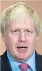  ??  ?? Boris Johnson