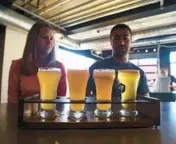  ?? KENNETH K. LAW/STAFF ?? Diamondbac­k Brewing Co. in Locust Point is joining with Aveley Farms Coffee Roasters on a day/night dining concept in Timonium.
