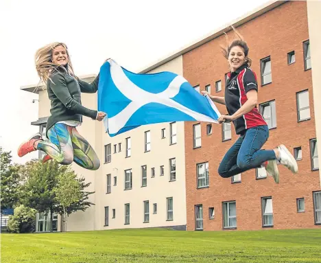  ??  ?? BRAVE locals are invited to test their stamina at a fun assault course at Dundee University.
Staff and students from the university are hosting the event to help raise funds for mental health support.
Those who think they have what it takes can...