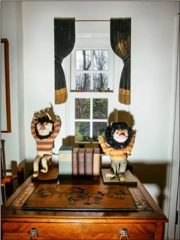  ?? PHOTOS BY PETER FISHER FOR THE NEW YORK TIMES ?? At Maurice Sendak’s house, whimsy, art and books commingle with memories of a stalwart champion of imaginatio­n.