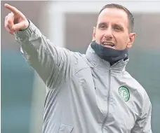  ??  ?? John Kennedy aims to get Celtic moving in the right direction once more