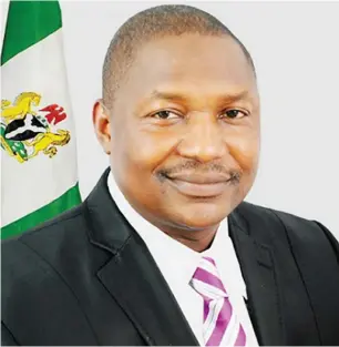  ??  ?? Attorney-General/ Minister of Justice, Abubakar Malami