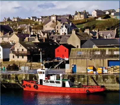  ??  ?? As Orkney’s second-largest town and an architectu­ral gem, locals in Stromness are awaiting an influx of tourists once current restrictio­ns lift on July 15