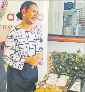  ?? Picture: SUPPLIED ?? Vanua Chocolate has announced the appointmen­t of Kirti Fremlin as
its sales and marketing officer.