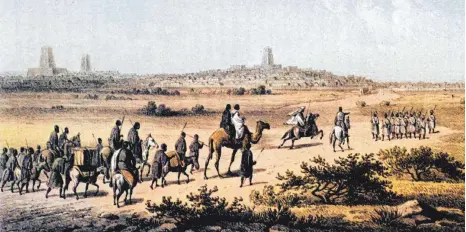  ?? FOTO: WIKIPEDIA ?? Auf seinen Reisen durch Afrika erreichte der deutsche Entdecker Heinrich Barth am 7. September 1853 auch das sagenumwob­ene Timbuktu.