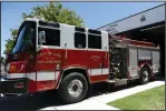  ??  ?? Lodi Fire Department’s Engine 1, seen July 11, 2016, is the subject of brownouts.