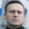  ??  ?? Hospital: Alexei Navalny