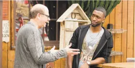  ?? Michael Desmond / Showtime ?? Stephen Tobolowsky (left) and Jay Pharoah in Showtime’s “White Famous.”