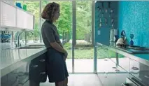  ??  ?? THE KITCHEN of the Eero Saarinende­signed Miller House in Columbus, Indiana, is used for this film scene with Haley Lu Richardson.