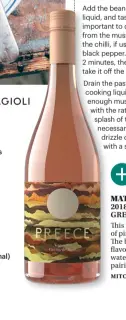  ??  ?? MATCH WITH 2018 PREECE NAGAMBIE GRENACHE ROSÉ, $20 This is a rosé with delicate aromas of pink fairy floss and toffee apple. The bright palate displays subtle flavours of wild strawberry and watermelon, creating a refreshing pairing for this dish.
MITCHELTON.COM.AU