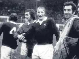 ??  ?? Tommy Gemmell was part of the Dundee team which won the League Cup in 1973 after beating Celtic 1-0 at Hampden.