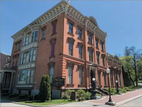  ?? SSPF PHOTO ?? The Canfield Casino in Congress Park, a National Historic Landmark, was built in 1870. Today it is the home of the Saratoga Springs History Museum.