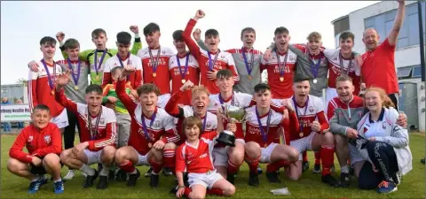  ??  ?? Stanno Wexford Youth Cup winners, Moyne Rangers.