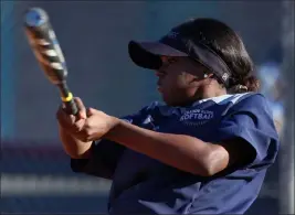  ?? Erik Verduzco Las Vegas Review-journal @Erik_verduzco ?? Shadow Ridge standout Jasmine Martin was 20-2 as a junior. She compiled a 1.78 ERA with 153 strikeouts and 27 walks in 114 innings.