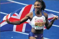  ??  ?? GOLDEN GIRL Asher-Smith is tipped to conquer globe