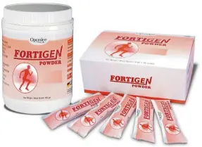  ??  ?? Opceden Fortigen is specially formulated in a flavourles­s powder to dissolve instantly in water.