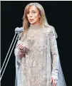  ?? AP FILE ?? Fairouz, one of the Arab world’s most prominent and revered singers performs in 2002.